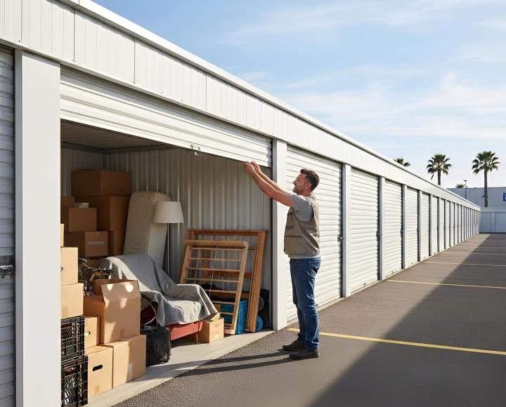 Box de stockage facilement accessible Landes